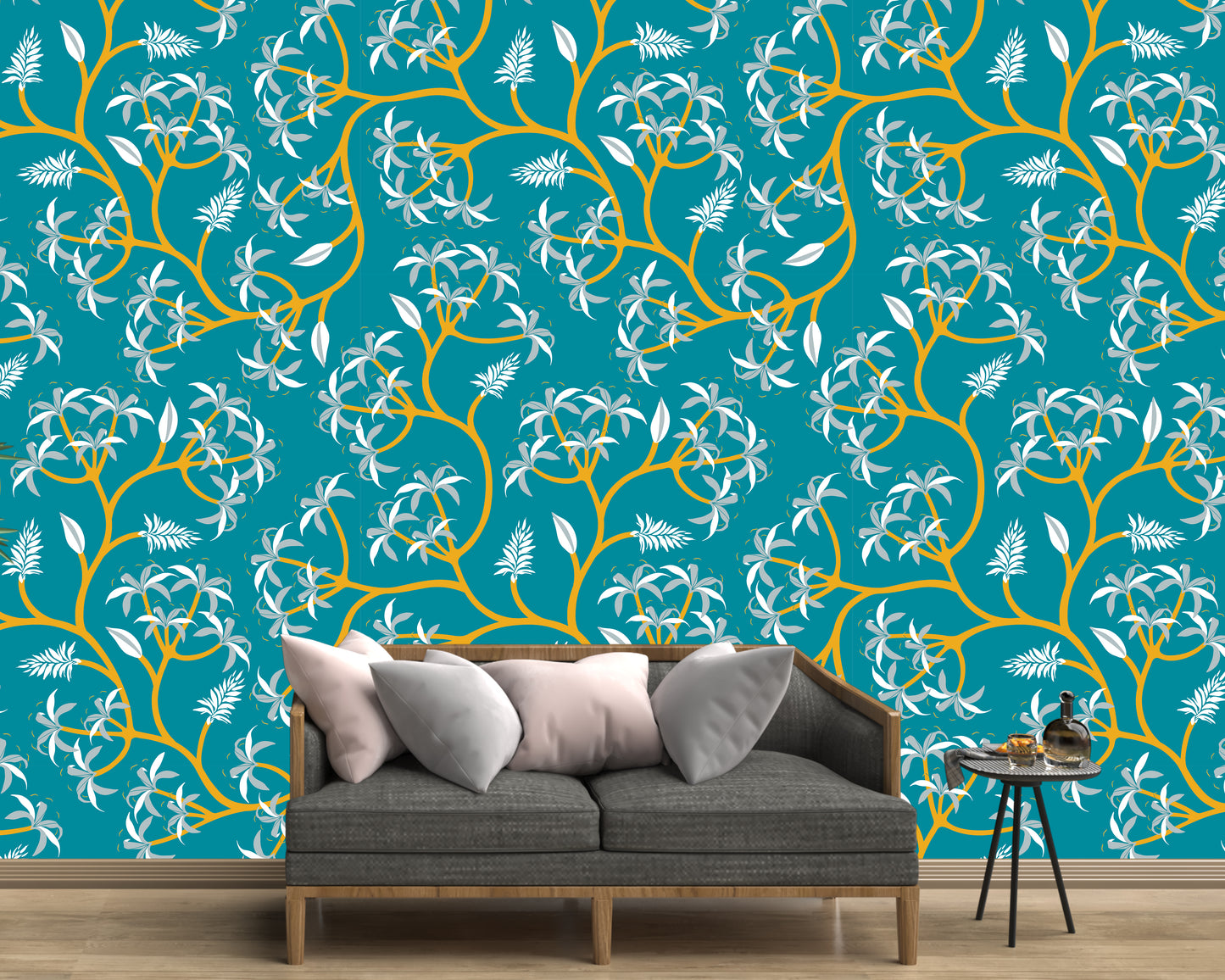 Nature Plant Branch pattern Wallpaper Roll