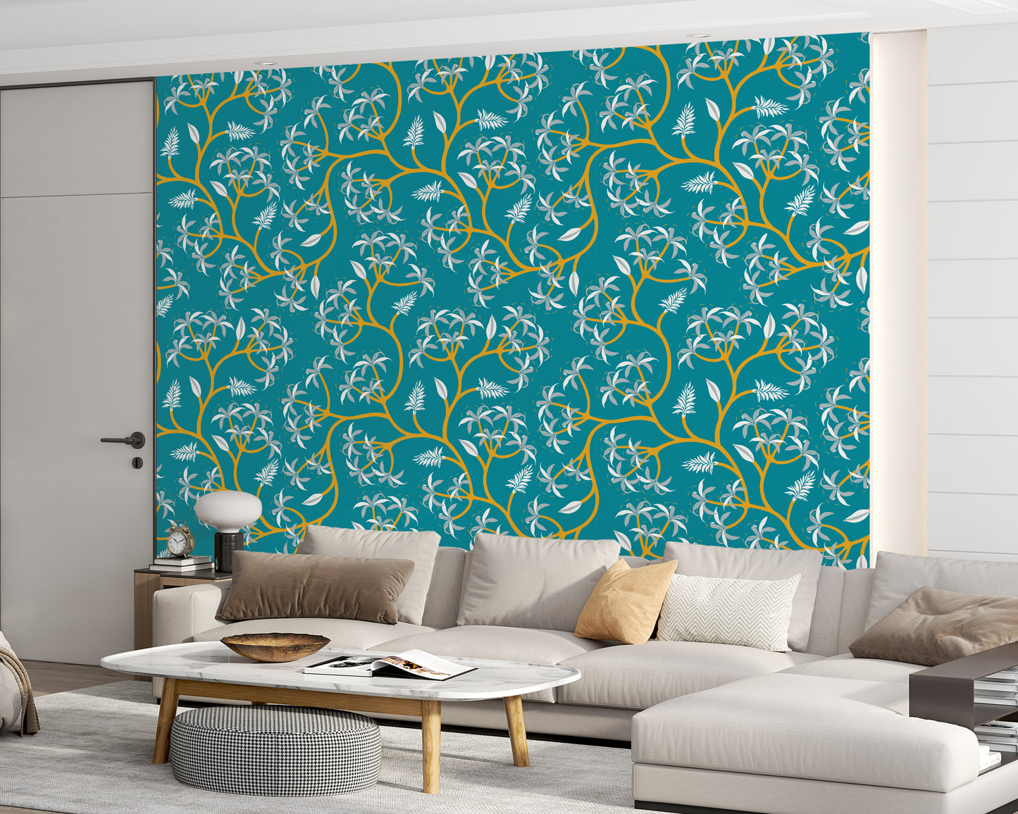 Nature Plant Branch pattern Wallpaper Roll