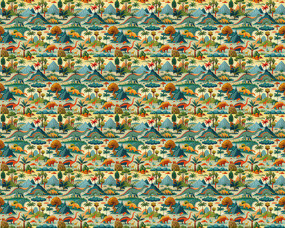 Dinosaur Design Wallpaper Roll