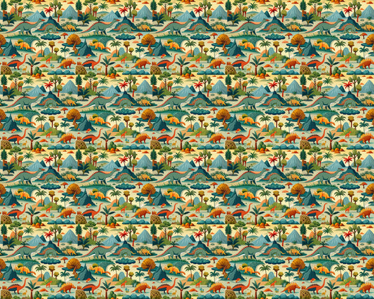 Dinosaur Design Wallpaper Roll