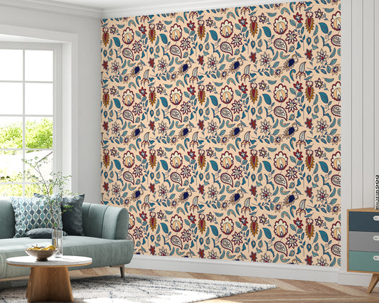 Hand Drawn Persian Wallpaper Roll