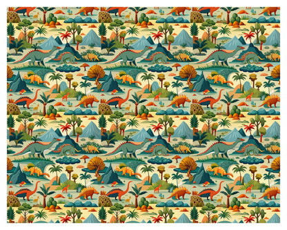 Dinosaur Design Wallpaper Roll