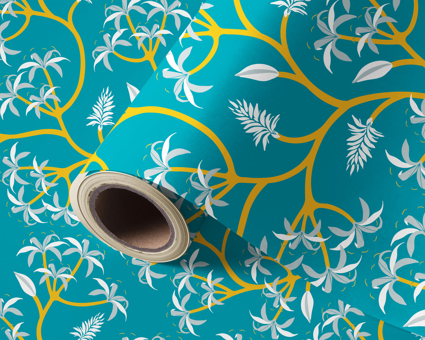 Nature Plant Branch pattern Wallpaper Roll